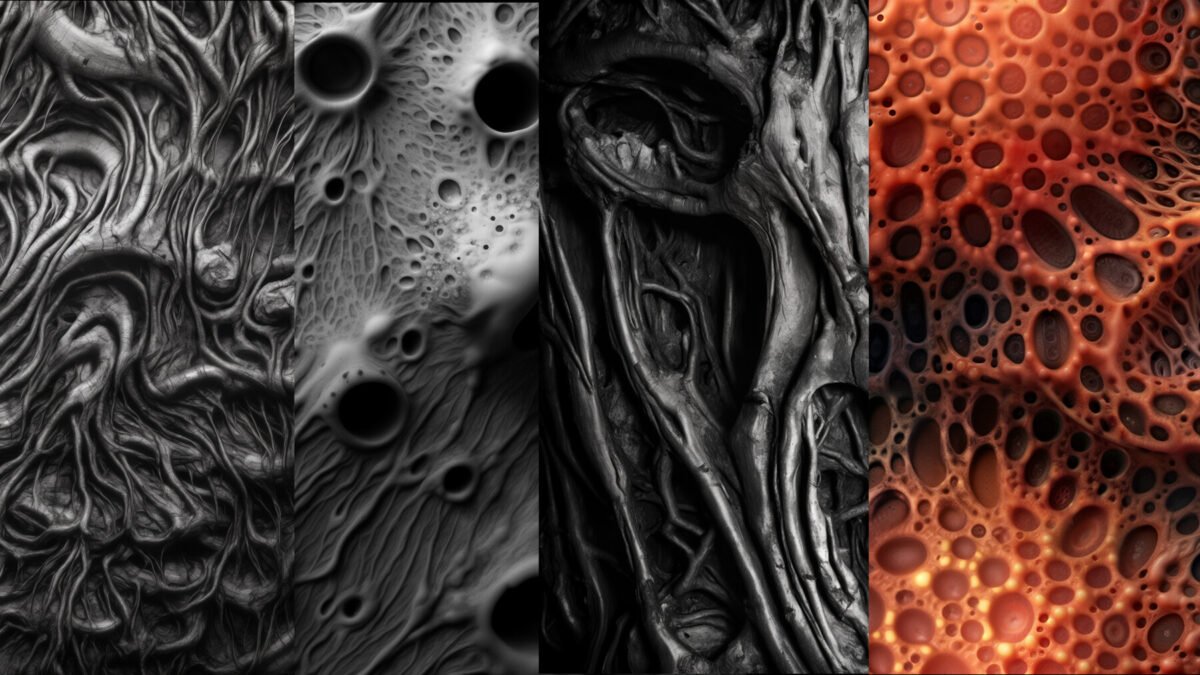 Beksinski's Haunting Texture for Zbrush Volume 2