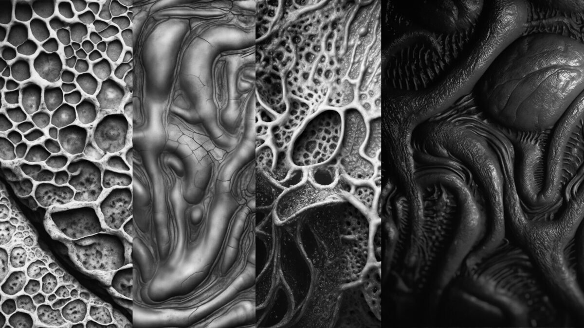 Beksinski's Haunting Texture for Zbrush V1